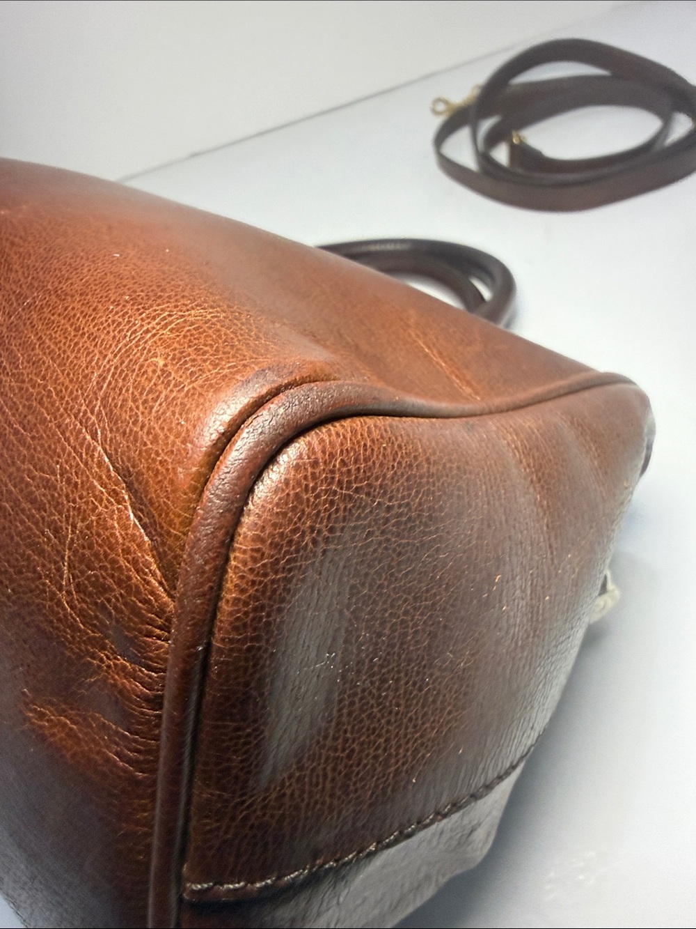 Fendi Rare Vintage S.A.S. Roma Embossed Pictorial Leather Doctor Bag - Picture 10 of 16